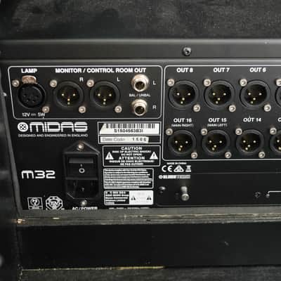 Midas M32R LIVE Digital Mixing Console w/ Flight Case Owned by Joywave image 11