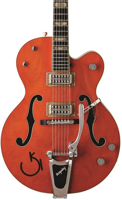 Gretsch G6120RHH Reverend Horton Heat Orange Stain Bigsby w/case image 1