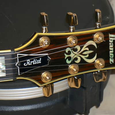 Ibanez Artist AR-305 AR305 Burl Top Super Edition Guitar + SKB Case CIJ Crafted In Japan MIJ Vintage image 4