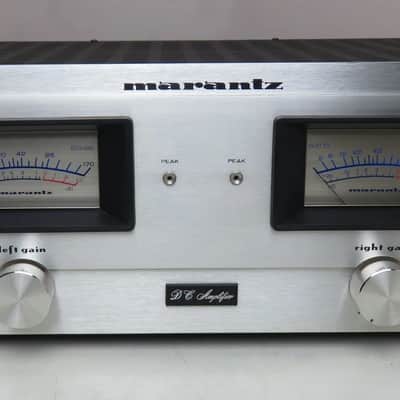 MARANTZ 170DC POWER AMPLIFIER PRO SERVICED FULLY RECAPPED WITH BLUE LEDS image 2