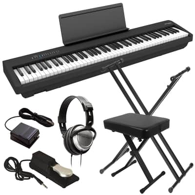 Roland FP-30X Digital Piano - Black KEY ESSENTIALS BUNDLE