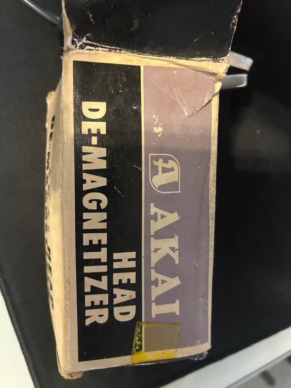 VTG AKAI "Head Eraser" Tape Deck Recorder Head Demagnetizer AH-6 in Box - Works image 1
