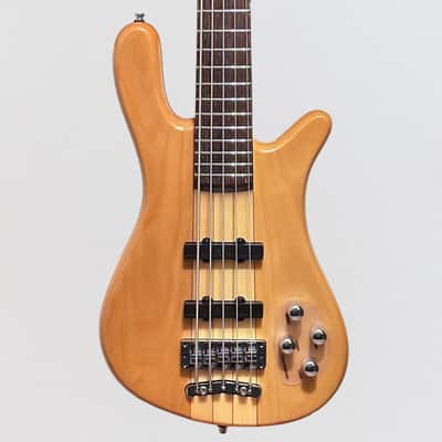 Warwick RockBass Streamer NT 5 String Electric Bass Guitar - Natural image 1
