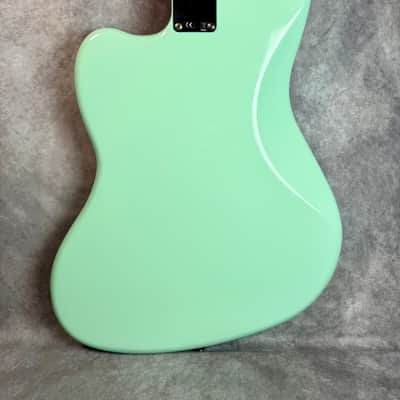 Fender CME Exclusive Classic Player Jazzmaster with Pau Ferro Fretboard 2018 - Surf Green Locking Tuners/Upgraded Pickups and Hard Case image 9