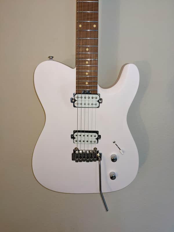 Harley Benton Fusion-T HH Roasted SP 2022 Shell Pink | Reverb