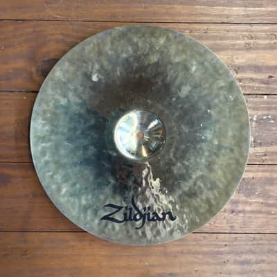 USED Zildjian K Custom 15" Fast Crash Cymbal (Brilliant) image 2