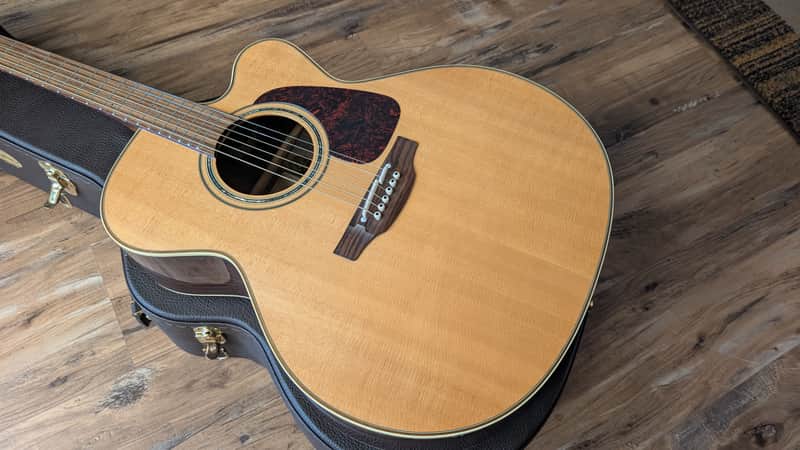 2012 Takamine P5JC 50th Anniversary Acoustic Jumbo Cutaway Guitar Japan Natural W/OHSC image 1