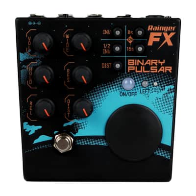 Rainger FX Binary Pulsar Stereo Sidechainer / Panner / Tremolo Pedal [DEMO]
