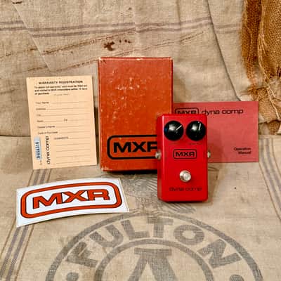 MXR Dyna Comp w/Box & Paperworl 1980 - Red image 2