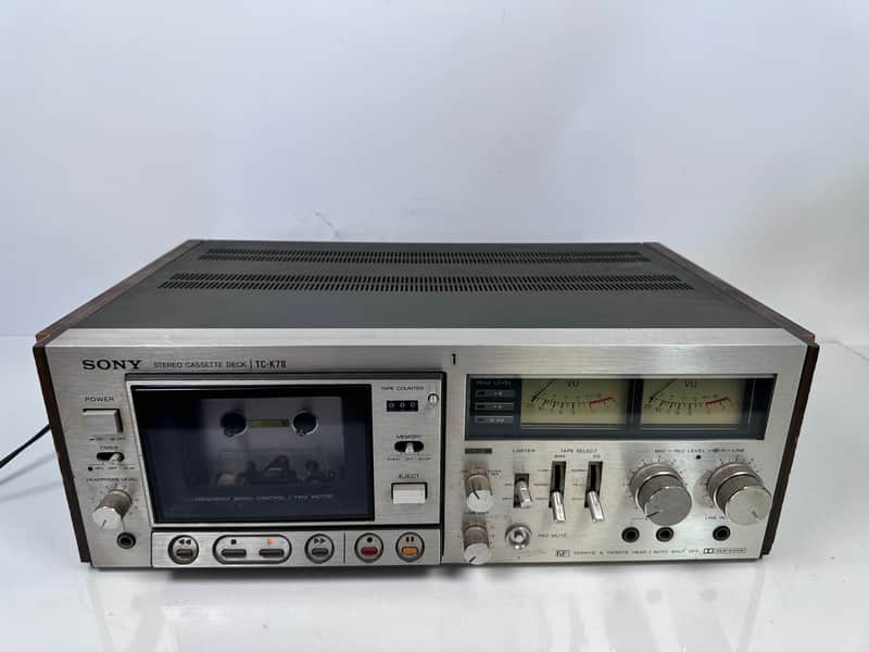 Vintage 1978 Sony TC-K7II 2-head Stereo Cassette Deck ~ Japan | Reverb