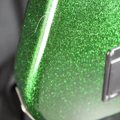 Used Ernie Ball Music Man Albert Lee Ball Family Reserve Green Sparkle w/case image 11