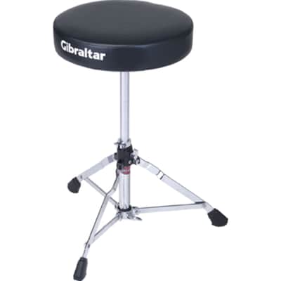 Gibraltar 5608 Drum Throne Round 13" (Chrome/Black) - Drum Throne image 1
