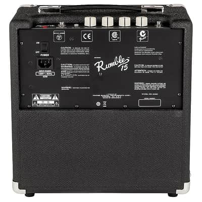 Fender Rumble 15 1x8 15W Bass Combo Amp, Help Support Small Business & Buy It Here ! image 2