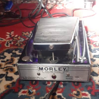 Tel-ray Morley Volume pedal 1970s - Silver image 4