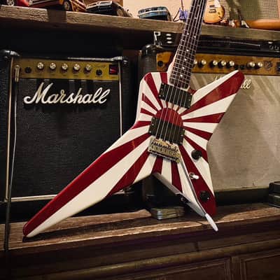 1980's Tokai Explorer FSD-70 Rising Sun Custom Paint #2 - JAPAN MIJ image 2
