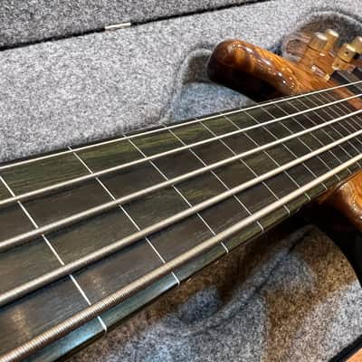 Roscoe SKB 3005 Custom 5 String Fretless Bass image 7