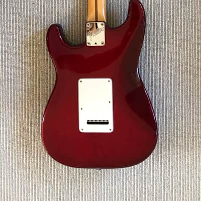 Fender Stratocaster 1996 Red Transparent image 3