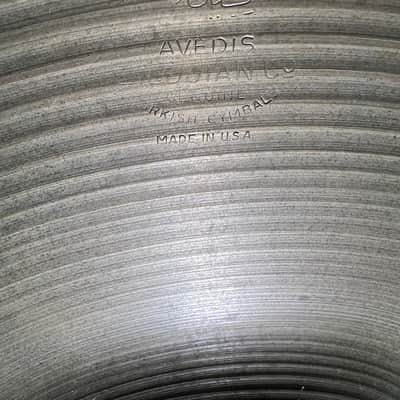 Zildjian Avedis Co genuine Turkish Cymbals 20” ride image 4