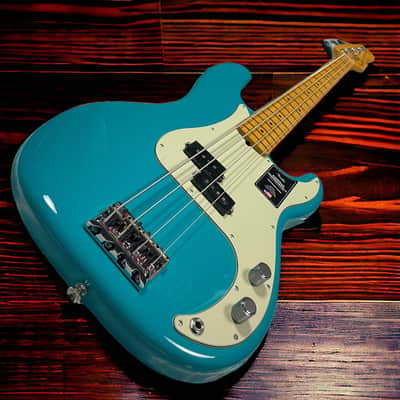 Fender AM Pro II P-Bass, Miami Blue / Maple *IN STOCK* image 3