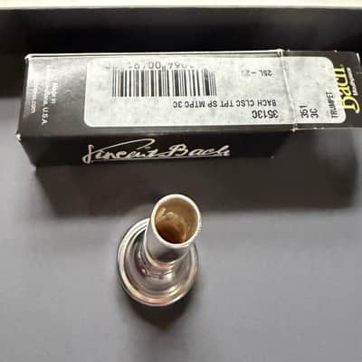 Bach Standard Trumpet Mouthpiece - 3C Cup 2026 - Silver-Plated image 2
