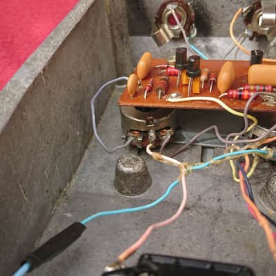 vintage 60s 70s JEN FUZZ tone bender guitar pedal image 5