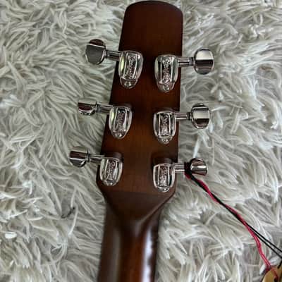 Seagull S6 Classic Black Acoustic Electric Solid Cedar Top Dreadnought Guitar image 3