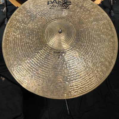 Tris Imboden's, Chicago, Paiste - 21" Twenty Masters Collection Dark Dry Ride 2854g image 4