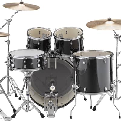 Yamaha Rydeen Drum Kit, Black Glitter w/ Hardware And Paiste Cymbals RDP2F5-BLG imagen 2