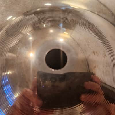 Zildjian 13" A Custom Hi-Hat Cymbal (Top) image 3