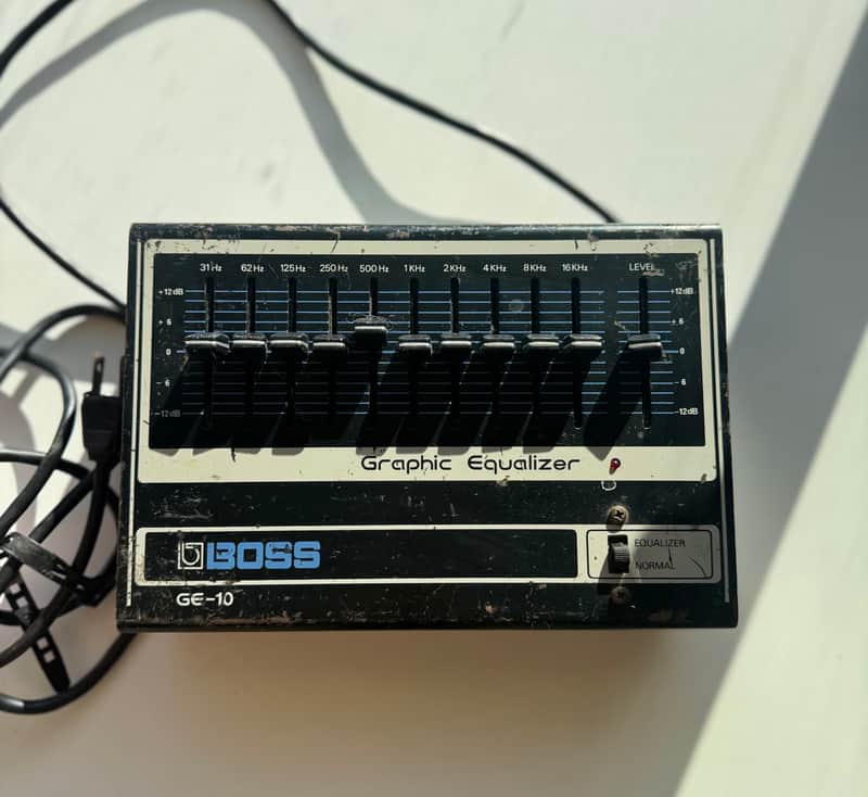 Boss GE-10 Graphic Equalizer 1980s Made In Japan Serial #852555 image 1