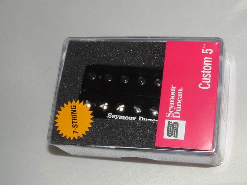 Seymour Duncan SH-14 Custom 5 Alnico Humbucker (Black) 7 String New with Warranty image 1