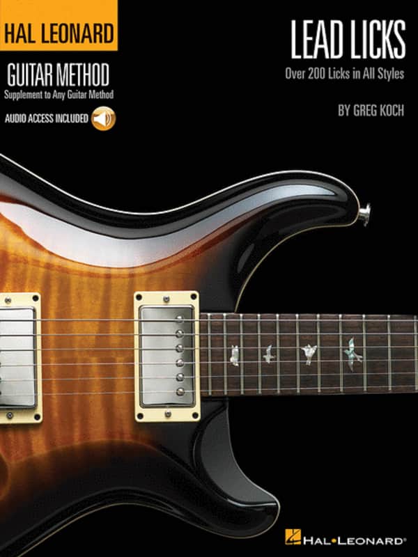 Hal Leonard Lead Licks: Over 200 Licks in All Styles Hal Leonard Guitar Method image 1