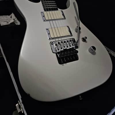 Jackson USA Custom Shop Snow Blind Soloist 2007 Snow White Pearl w/ Hardshell Case image 5