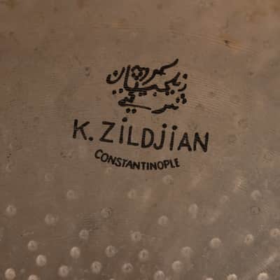 Zildjian 22" K Constantinople Thin Overhammered Ride Cymbal 2162g image 3