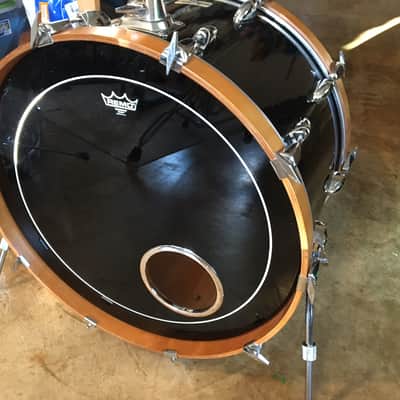 Yamaha YD 9000 24x14" Kick Drum 1979 Black image 10