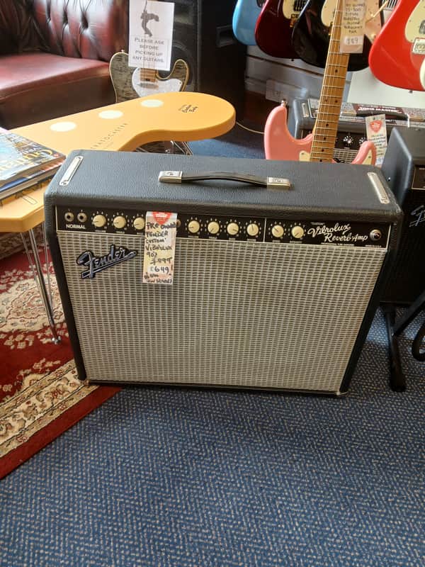 Fender Vibrolux custom 1990s - Black/silver image 1