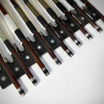 German Violin Bow High Quality 3/4 Size Circa-1900s-Brown image 12