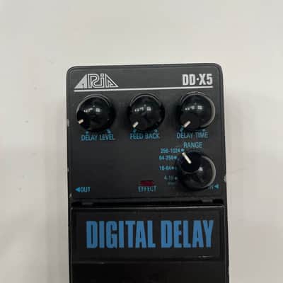 Aria DD-X5 Digital Delay 4-Modes Rare Vintage Guitar Effect Pedal MIJ Japan image 2