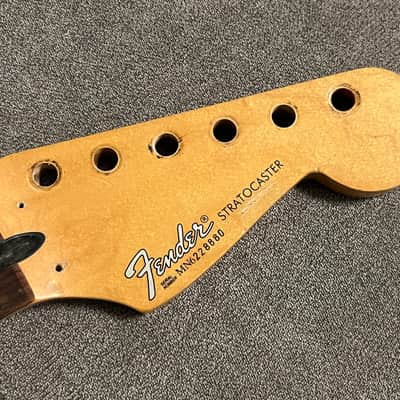 Vintage 1996 Fender Stratocaster Floyd Rose neck MIM image 2