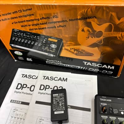TASCAM DP-03 Digital Portastudio 8 Track Multitrack Recorder Boxed Tested image 6
