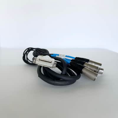 Belden Db25 Male To 4X XLR Male & 2X XLR Female AES/EBU (TASCAM) Audio Snake image 3