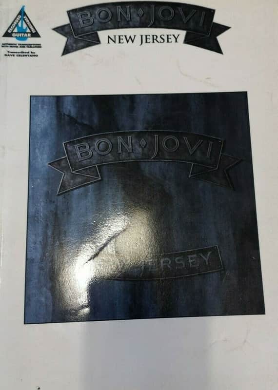 BON JOVI - NEW JERSEY - GUITAR TAB BOOK - Tablature Songbook Richie Sambora Bild 1