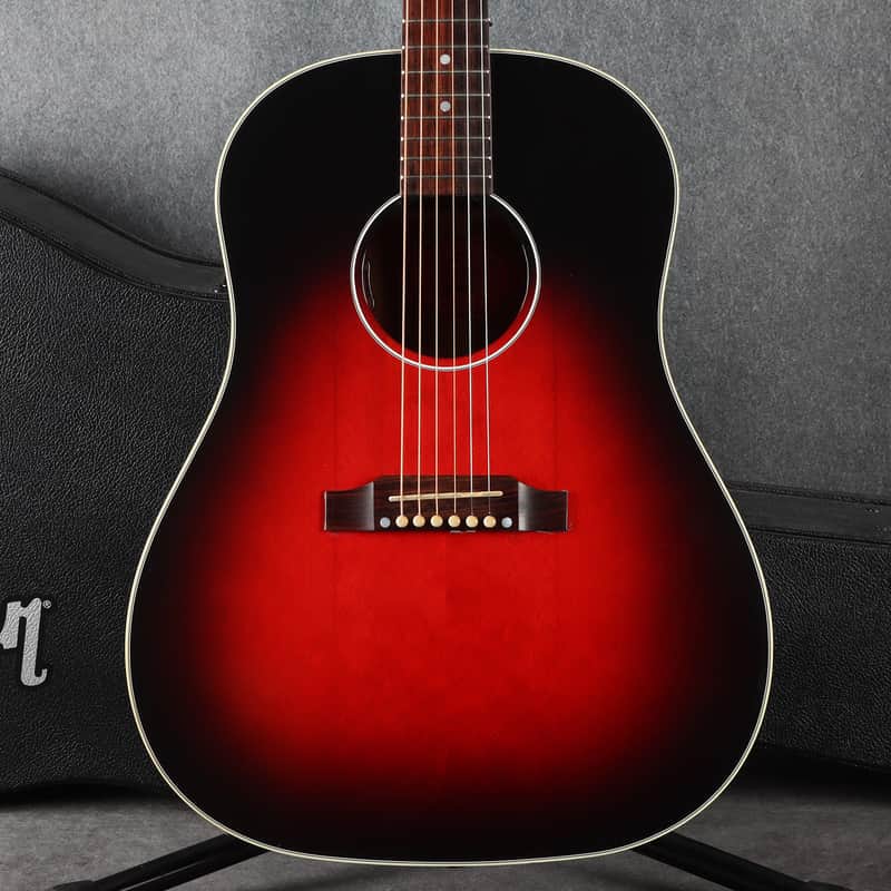 Gibson Slash J-45- Vermillion Burst - 2nd Hand