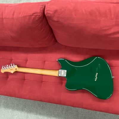Jet Guitars JJ-350 Offset Electric Guitar - Green image 10