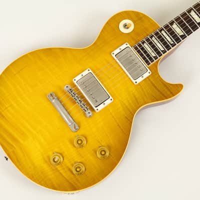 2021 Gibson Custom '59 reissue Les Paul Standard, Golden Poppy Burst image 12