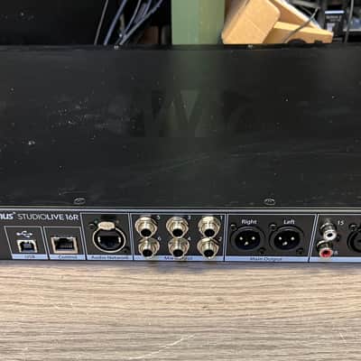 PreSonus StudioLive 16R 16-Channel Rackmount Digital Mixer 2017 - Present - Black image 5