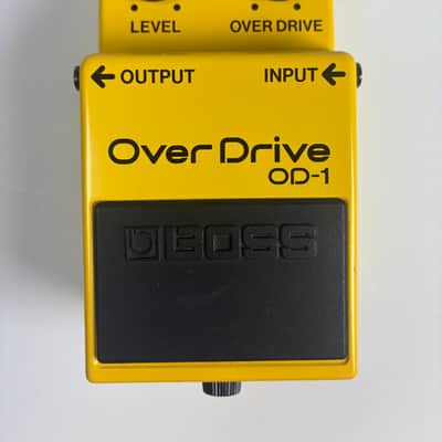 Boss OD-1 Over Drive (Black Label) - Made In Japan image 1