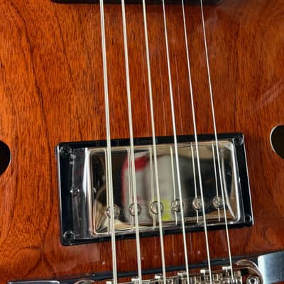 Godin 5th Avenue Uptown Custom Hollow-Body Electric Guitar - Havana Brown image 6