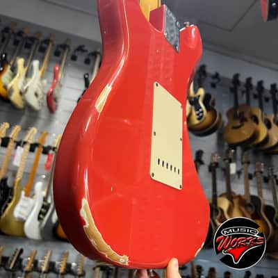 Fender   Custom Shop Stratocaster 56 Fiesta Red Relic image 11