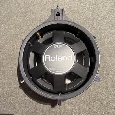 Roland 10" PD105BK Mesh Snare / Tom Drum Pad Black Electronic Vdrums // drum set edrums pd-105 pd-105bk pd105 bk pd-105 image 3